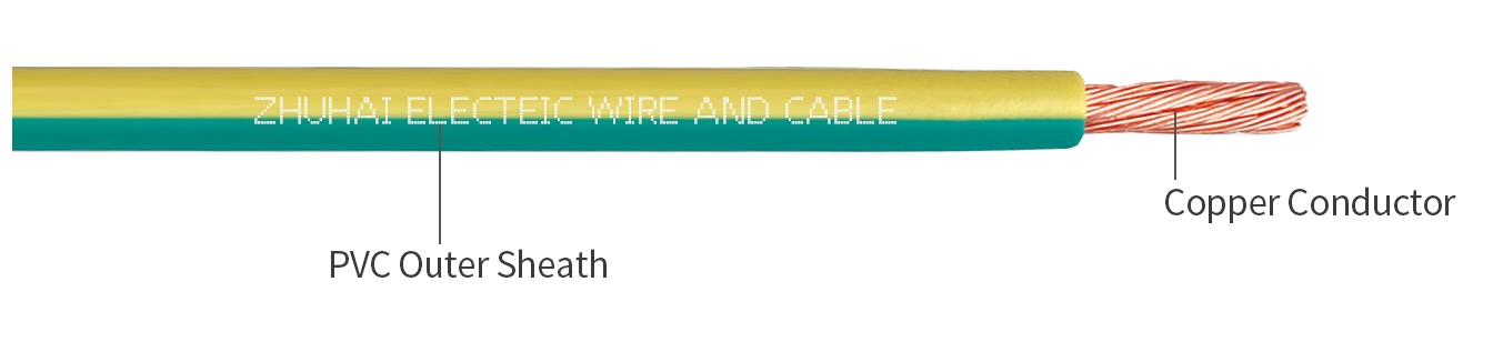 Single Core Stranded bare copper PVC Insulated Cable