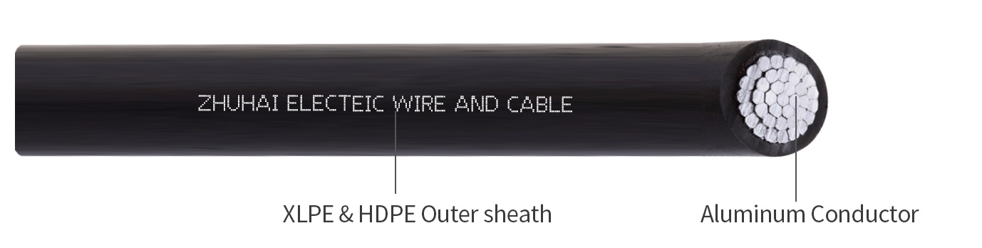 Covered Line Wire AAC XLPE Insulated Aluminum Conductors