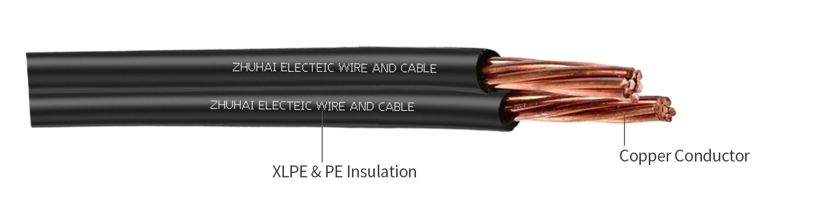 Copper Overhead Service Drop Cable Wire 