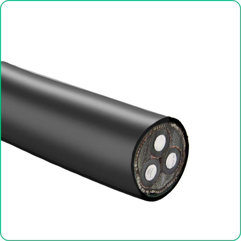 NA2XSERY Three Core MV Power Cable,AL/XLPE/SWA/PVC Cable,6/10KV  8.7/15KV  12/20KV  18/30KV