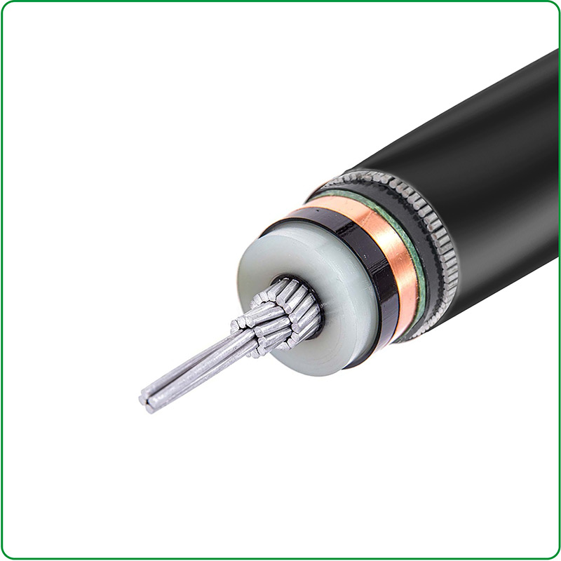 NA2XSRY Single Core MV Power Cable,AL/XLPE/SWA/PVC Cable,6/10KV  8.7/15KV  12/20KV  18/30KV