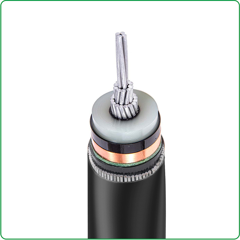 NA2XSRY Single Core MV Power Cable,AL/XLPE/SWA/PVC Cable,6/10KV  8.7/15KV  12/20KV  18/30KV