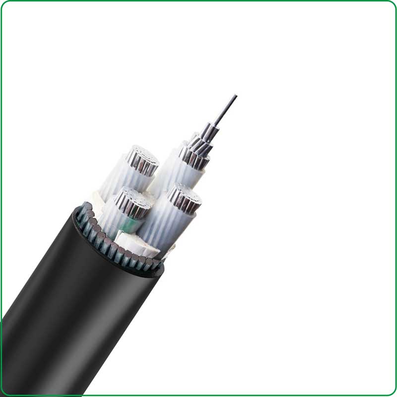 AL/XLPE/SWA/PVC NA2XRY 0.6/1kV Aluminum SWA Cable