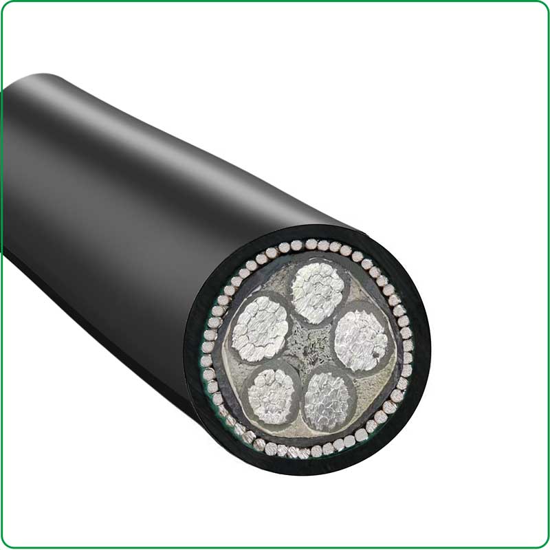 Low Voltage SWA Aluminum Cable,AL/XLPE/SWA/PVC