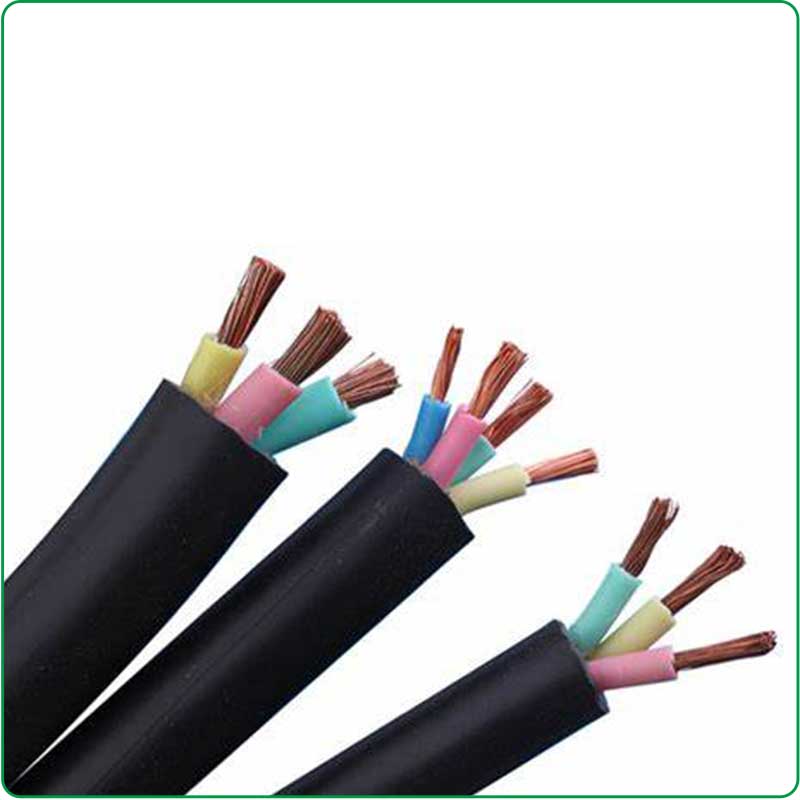 Heavy duty,Oil-resistant flexible Cable H07RN-F Rubber cable