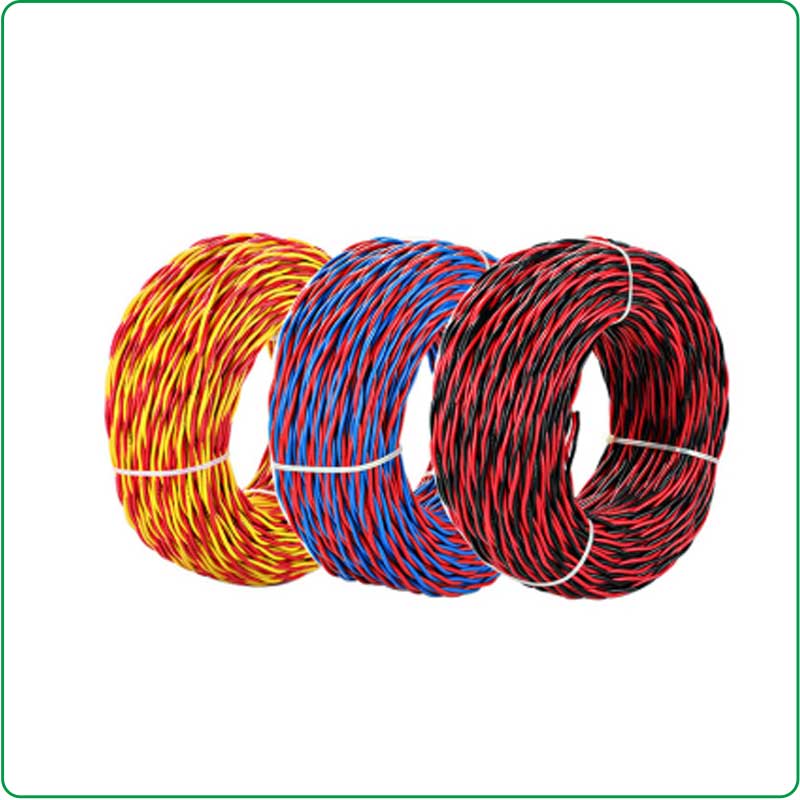 Twin Twisted Flexible Wire Cable